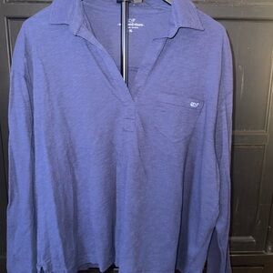 Vineyard Vines women’s Navy Long Sleeve Shirt